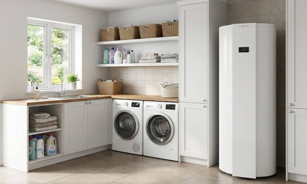 Ballon d'eau chaude thermodynamique Viessman Plombier Chauffagiste Audincourt, Montbéliard et Belfort